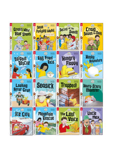 Biff, Chip and Kipper Stage 3 Read with Oxford: 5+: 16 Books Collection Set