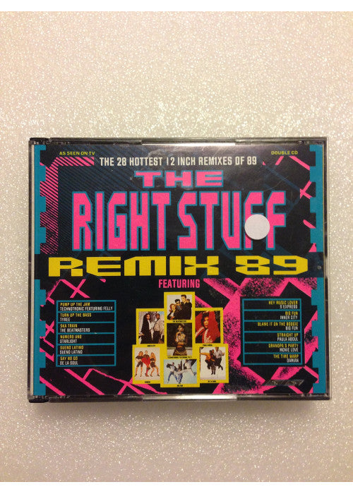 The Right Stuff Remix 89-The 28 Hottest 12 inch Remixes of 89