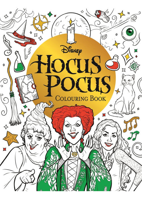Disney Hocus Pocus Colouring Book: colour your way through Salem with the Sanderson sisters