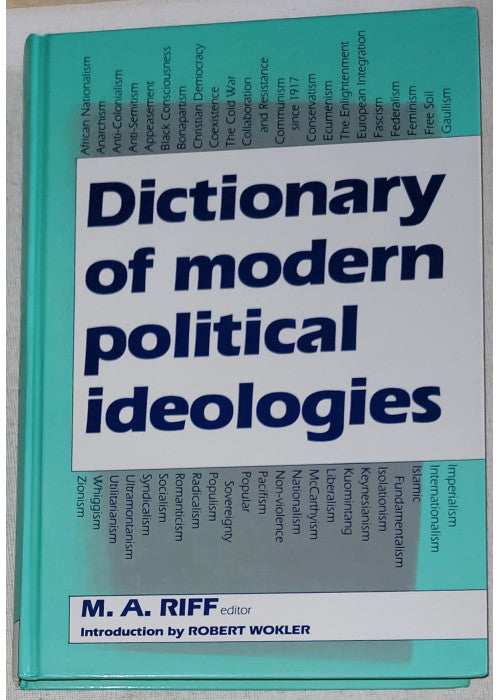 Dictionary of Modern Political Ideologies