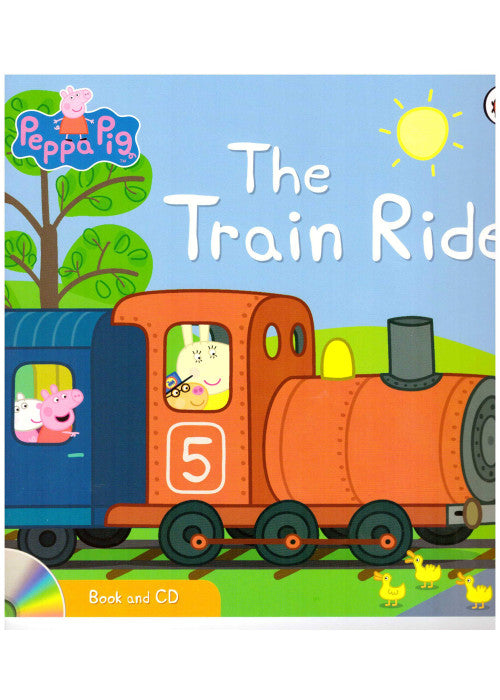 Peppa Pig Story Book and CD - THE TRAIN RIDE