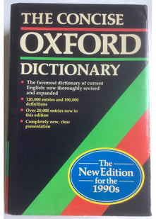The Concise Oxford Dictionary of Current English (Diccionario Oxford Concise)