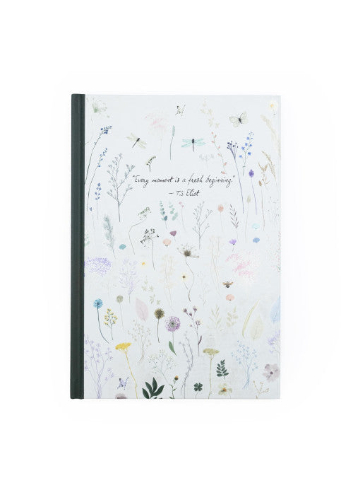 Reflect & Pause A5 Journal | Aethereal Dragonfly Design Hardback Notebook | Weekly Planner with Inspiring Quotes | Gratitude & Mindfulness Journal