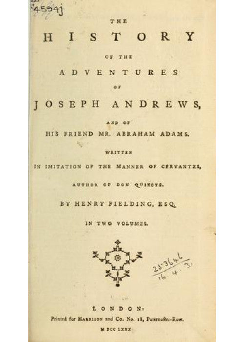 Joseph Andrews (Everyman Paperbacks)