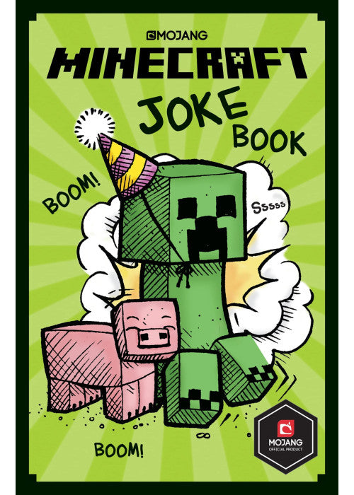 Minecraft Joke Book: An official illustrated Minecraft children’s joke book – perfect for funny kids who are into video games aged 7, 8, 9, 10 and 11!