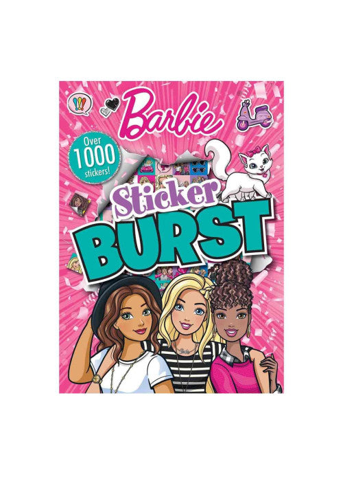 Alligator Barbie Sticker Burst