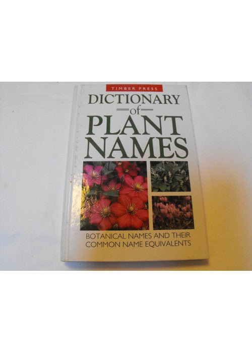 Dictionary of Plant Names