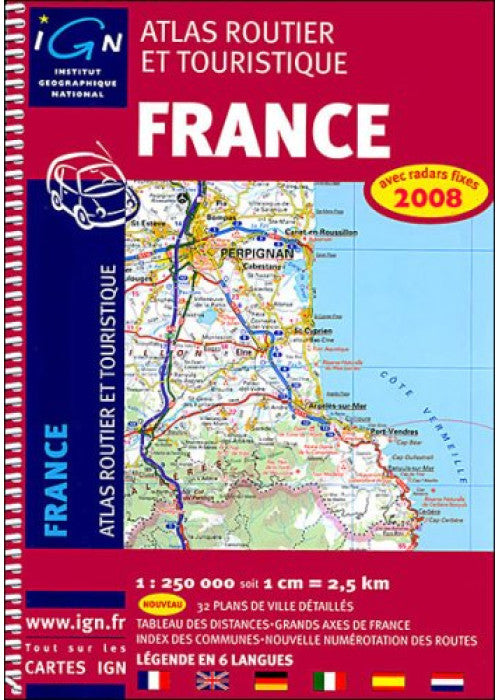 France Spiral Bound 2008 1/250
