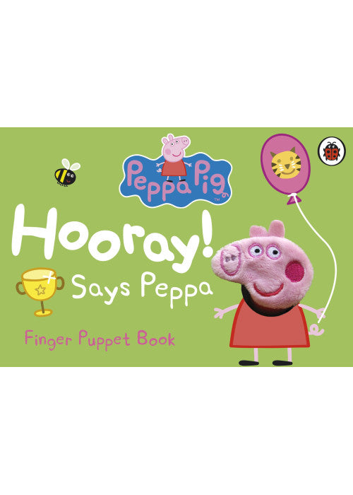 Peppa Pig: Hooray! Says Peppa Finger Puppet Book